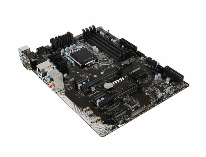 Z170-A PRO MSI Socket LGA 1151 Intel Z170 Chipset 6th Generation Core i7 / i5 / i3 / Pentium / Celeron Processors Support DDR4 4x DIMM 6x SATA 6.0Gb/s ATX Motherboard (Refurbished)