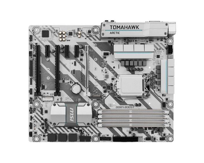 7A68-003R MSI H270 TOMAHAWK ARCTIC Socket LGA 1151 Intel H270 Chipset 7th/6th Generation Core i7 / i5 / i3 / Pentium / Celeron Processors Support DDR4 4x DIMM 6x SATA 6.0Gb/s ATX Motherboard (Refurbished)