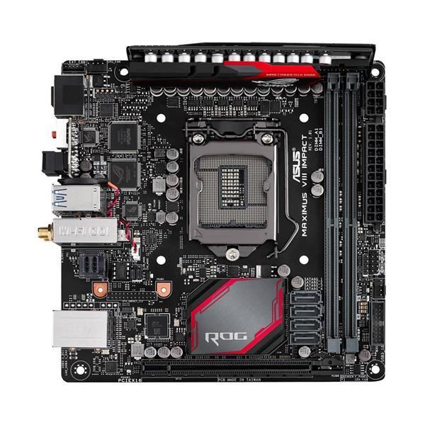 Z170MX04 ASUS MAXIMUS VIII IMPACT Socket LGA 1151 Intel Z170 Chipset Core i7 / i5 / i3 / Pentium / Celeron Processors Support DDR4 2x DIMM 4x SATA 6.0Gb/s Mini-ITX Motherboard (Refurbished)