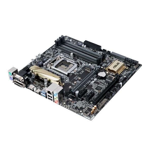 Z170M-PLUS ASUS Socket LGA1151 Intel Z170 Chipset 7th/6th Generation Core i7 / i5 / i3 Processors Support DDR4 4x DIMM 6x SATA 6.0Gb/s Micro-ATX Motherboard (Refurbished)
