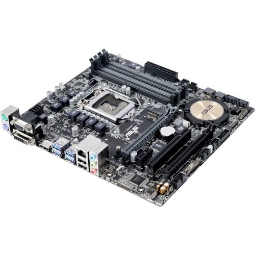 90MB0N70-M0AAY0 ASUS H170M-E D3 Socket LGA 1151 Intel H170 Chipset 6th Generation Core i7 / i5 / i3 / Pentium/ Celeron Processors Support DDR3 4x DIMM 4x SATA 6.0Gb/s uATX Motherboard (Refurbished)
