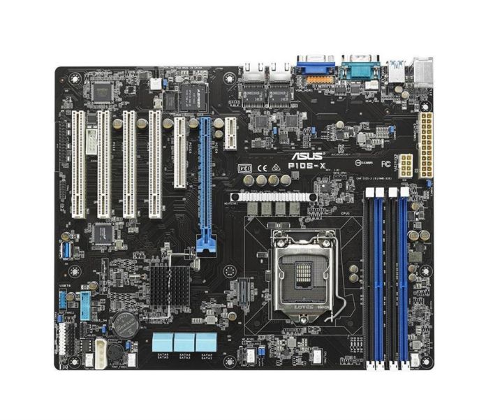 90SB05B0-M0UAY0 ASUS P10S-X Socket LGA 1151 Intel Xeon C232 Chipset Intel Core i3 / Pentium / Celeron / Xeon Processors Support DDR4 4x DIMM 6x SATA3 6.0Gb/s ATX Server Motherboard (Refurbished)