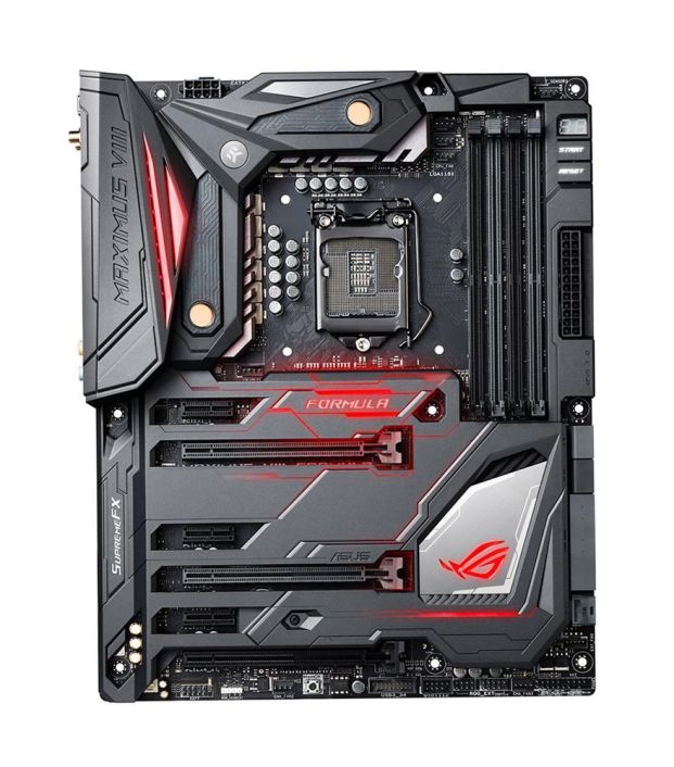 MBMAX8FOR ASUS ROG MAXIMUS VIII FORMULA Socket LGA 1151 Intel Z170 Chipset 7th/6th Generation Core i7 / i5 / i3 / Pentium / Celeron Processors Support DDR4 4x DIMM 6x SATA 6.0Gb/s ATX Motherboard (Refurbished)