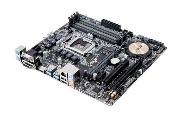 H170M-E D3 ASUS Socket LGA 1151 Intel H170 Chipset 6th Generation Core i7 / i5 / i3 / Pentium/ Celeron Processors Support DDR3 4x DIMM 4x SATA 6.0Gb/s uATX Motherboard (Refurbished)