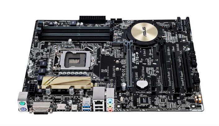 MB-Z170-P ASUS Z170-P Socket LGA 1151 Intel Z170 Chipset 7th/6th Generation Core i7 / i5 / i3 / Pentium / Celeron Processors Support DDR4 4x DIMM 4x SATA 6.0Gb/s ATX Motherboard (Refurbished)