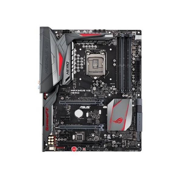 MB-MAX8HER ASUS MAXIMUS VIII HERO Socket LGA 1151 Intel Z170 Chipset 6th Generation Core i7 / i5 / i3 / Pentium / Celeron Processors Support DDR4 4x DIMM 6x SATA 6.0Gb/s ATX Motherboard (Refurbished)