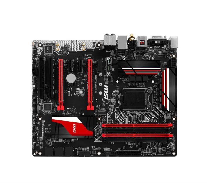 7970-003R MSI Z170A TOMAHAWK AC Socket LGA 1151 Intel Z170 Chipset 6th Generation Core i7 / i5 / i3 / Pentium / Celeron Processors Support DDR4 4x DIMM 6x SATA 6.0Gb/s ATX Motherboard (Refurbished)