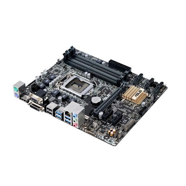 90MB0MX0-M0AAY0 ASUS B150M-C D3 Socket LGA 1151 Intel B150 Chipset 6th Generation Core i7 / i5 / i3 / Pentium / Celeron Processors Support DDR3 4x DIMM 6x SATA 6.0Gb/s uATX Motherboard (Refurbished)