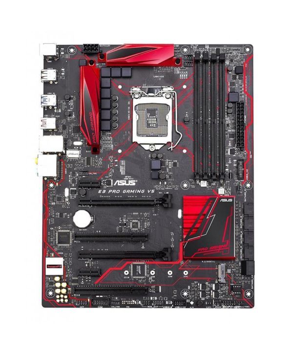 90MB0Q90-M0EAY0 ASUS E3 PRO GAMING V5 Socket LGA 1151 Intel C232 Chipset Xeon E3-1200 v6/v5 & 7th/6th Generation Core / Pentium / Celeron Processors Support DDR4 4x DIMM 6x SATA 6.0Gb/s ATX Motherboard (Refurbished)