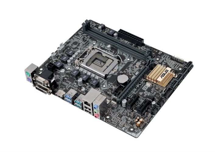 H110M-PLUS-A1 ASUS H110M-PLUS Socket LGA 1151 Intel H110 Chipset 7th/6th Generation Core i7 / i5 / i3 / Pentium / Celeron Processors Support DDR4 2x DIMM 4x SATA 6.0Gb/s uATX Motherboard (Refurbished)