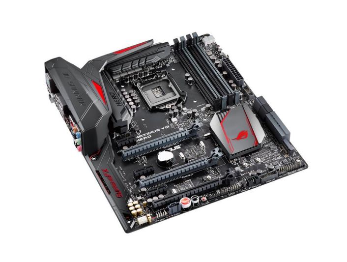90MB0M90-M0AAY0 ASUS MAXIMUS VIII HERO Socket LGA 1151 Intel Z170 Chipset 6th Generation Core i7 / i5 / i3 / Pentium / Celeron Processors Support DDR4 4x DIMM 6x SATA 6.0Gb/s ATX Motherboard (Refurbished)