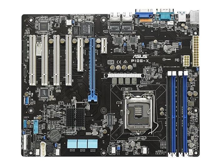 P10S-X ASUS Socket LGA 1151 Intel Xeon C232 Chipset Intel Core i3 / Pentium / Celeron / Xeon Processors Support DDR4 4x DIMM 6x SATA3 6.0Gb/s ATX Server Motherboard (Refurbished)