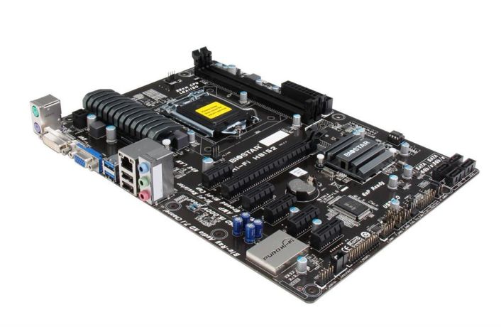 HIFIH81S2 Biostar Socket LGA 1150 Intel H81 Chipset Core i7 / i5 / i3 / Pentium Processors Support DDR3 2x DIMM 2x SATA2 3.0Gb/s ATX Motherboard (Refurbished)