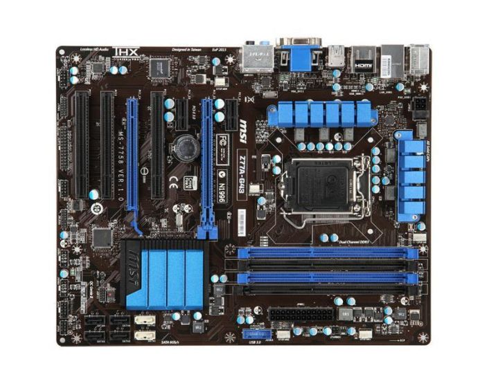 7817-030R MSI B85M-E45 Socket LGA 1150 Intel B85 Express Chipset Core i7 / i5 / i3 / Pentium / Celeron Processors Support DDR3 2x DIMM 4x SATA 6.0Gb/s Micro-ATX Motherboard (Refurbished)