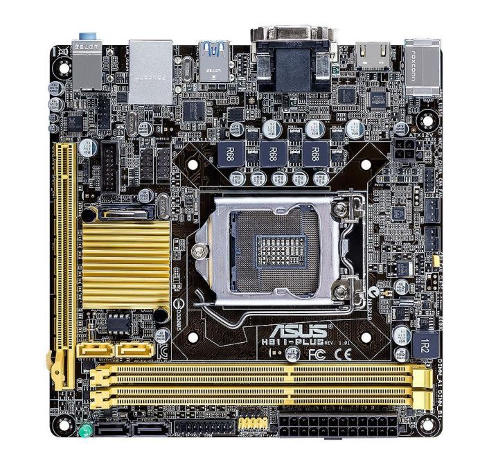 MBH81IPLU ASUS H81I-Plus Socket LGA 1150 Intel H81 Chipset 4th Generation Core i7 / i5 / i3 / Pentium / Celeron Processors Support DDR3 2x U-DIMM 2x SATA 6.0Gb/s Mini-ITX Motherboard (Refurbished)
