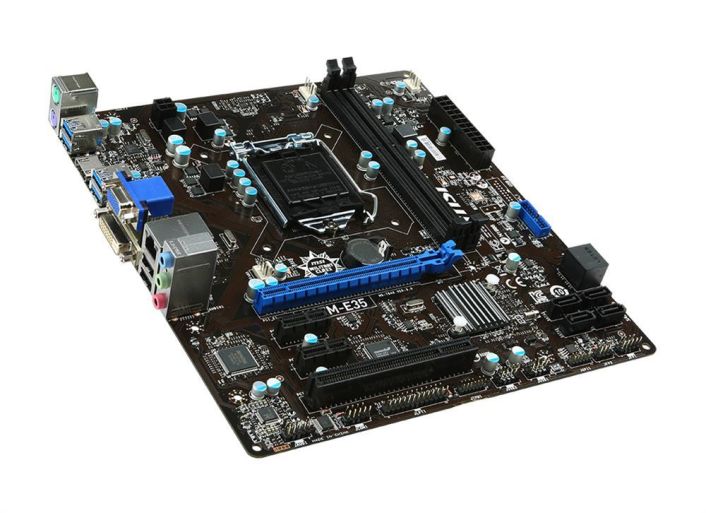 H87ME35 MSI Socket LGA 1150 Intel H87 Chipset Core i7 / i5 / i3 / Pentium / Celeron Processors Support DDR3 2x DIMM 6x SATA 6.0Gb/s Micro-ATX Motherboard (Refurbished)