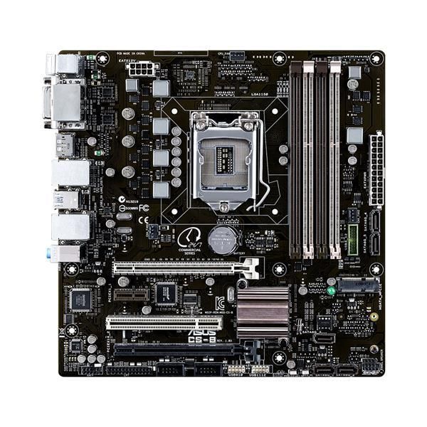 CS-B ASUS Socket LGA 1150 Intel Q87 Chipset 4th Generation Core i7 / i5 / i3 / Pentium / Celeron Processors Support DDR3 4x DIMM 5x SATA 6.0Gb/s mATX Motherboard (Refurbished)