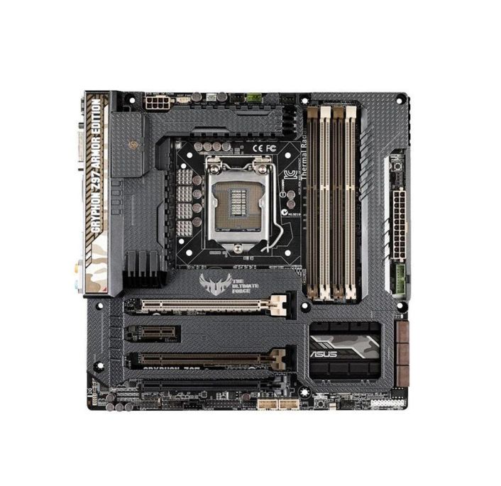 90MB0JC0-M0EAY0 ASUS Gryphon Z87 Socket LGA 1150 Intel Z87 Chipset 4th Generation Core i7 / i5 / i3 / Pentium / Celeron Processors Support DDR3 4x DIMM 6x SATA 6.0Gb/s mATX Motherboard (Refurbished)