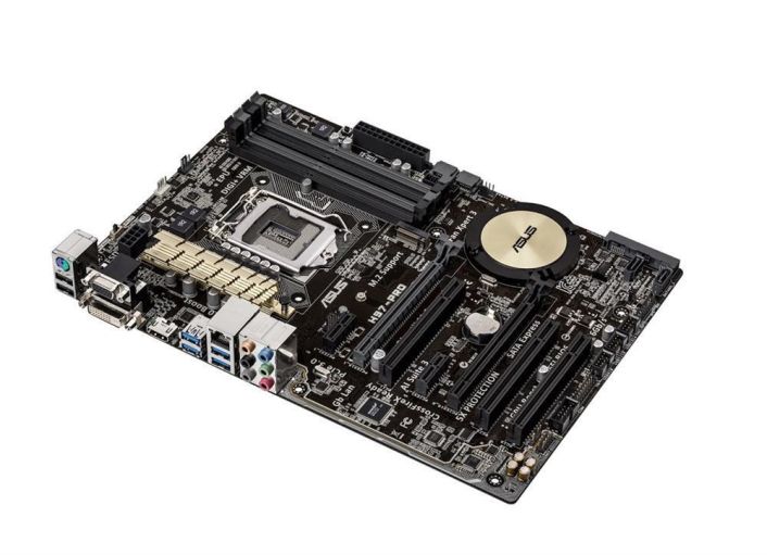 90MB0IJ0-M0EAY0 ASUS H97-PRO Socket LGA 1150 Intel H97 Chipset 5th/ New 4th/ 4th Generation Core i7 / i5 / i3 / Pentium / Celeron Processors Support DDR3 4x DIMM 4x SATA 6.0Gb/s ATX Motherboard (Refurbished)