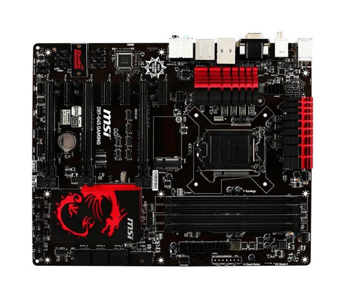 7821-001R MSI Z87-G45 GAMING Socket LGA 1150 Intel Z87 Express Chipset Core i7 / i5 / i3 / Pentium / Celeron Processors Support DDR3 4x DIMM 6x SATA 6.0Gb/s ATX Motherboard (Refurbished)