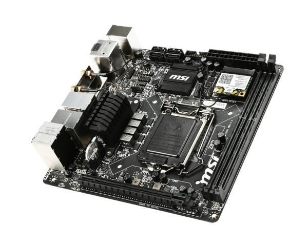 7851-001R MSI Z97I AC Socket LGA 1150 Intel Z97 Express Chipset 4th/5th Generation Core i7 / i5 / i3 / Pentium / Celeron Processors Support DDR3 2x DIMM 4x SATA 6.0Gb/s Mini-ITX Motherboard (Refurbished)