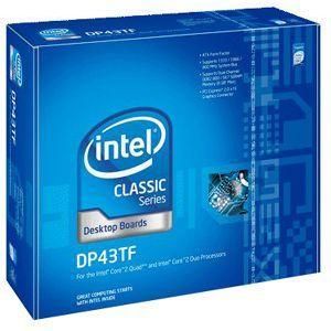 BOXDP43TF Intel Desktop Motherboard Classic Series Socket LGA 775 1333MHz FSB DDR2 ATX (Refurbished)