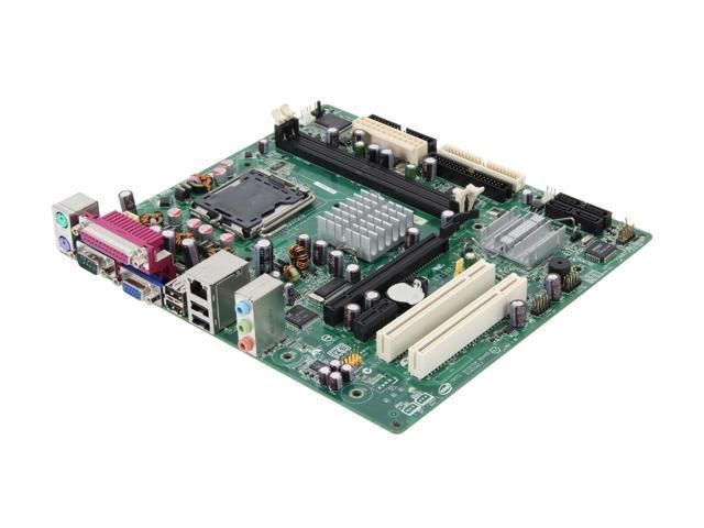 BOXD102GGC2 Intel Desktop Motherboard ATI Radeon Xpress 200 Chipset Socket LGA-775 800MHz FSB micro ATX 1 x Processor Support (Refurbished)