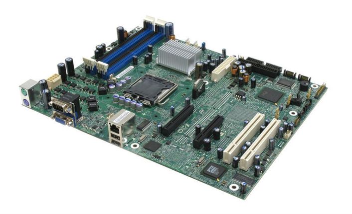S3000AHBPP Intel S3000AH Socket LGA 775 Intel 3000 + ICH7R Chipset Pentium 4/ Pentium Extreme Edition/ Pentium D/ Celeron D/ Dual Core Xeon 3000/ Quad-Core Xeon 3200 Processors Support DDR2 4x DIMM 4x SATA 3.0Gb/s ATX Server Motherboard (Refurbished)