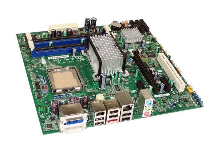 BOXDQ45CB Intel Desktop Motherboard Socket T LGA 775 1333MHz FSB micro ATX 1 x Processor Support (Refurbished)