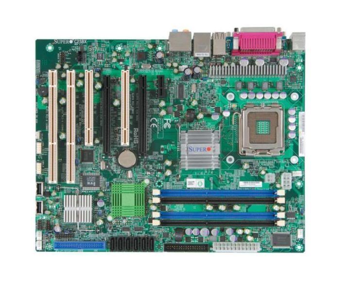 MBD-C2SBX+-O SuperMicro C2SBX+ Socket LGA 775 Intel X48 + ICH9R Chipset Core 2 Duo/ Quad Core / Extreme Processors Support DDR3 4x DIMM 6x SATA 3.0Gb/s ATX Motherboard (Refurbished)