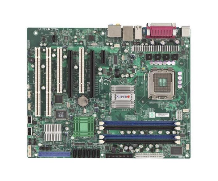 MBD-C2SBX-B SuperMicro Intel X38/ ICH9R Chipset Core 2 Extreme QX9000/ QX6000/ Core 2 Quad Q9000/ Q8000/ Q6000/ Core 2 Duo E8000/ E7000/ E6000/ E4000 Series Processors Support Single Socket LGA 775 ATX Workstation Motherboard (Refurbished)