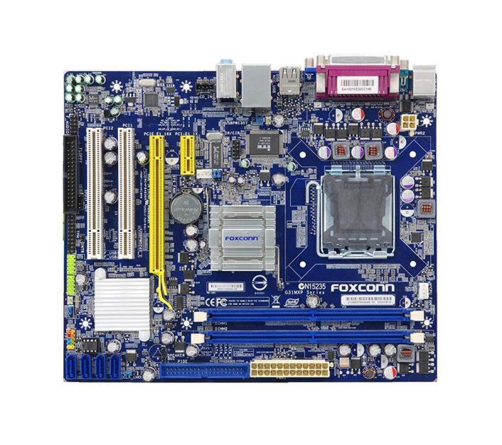 G31MXP-K Foxconn Socket LGA 775 Intel G31/ICH7 Chipset micro-ATX System Board (Motherboard) (Refurbished)