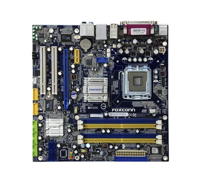 G33M-S Foxconn Core-2 Duo LGA 775 Intel G33+Ich9r Ddr2 800 1xpciex16 Sata-Ii System Board (Refurbished)