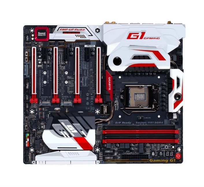 GA-Z170X-Gaming G1 Gigabyte Socket LGA 1151 Intel Z170 Express Chipset 7th/6th Generation Core i7 / i5 / i3 / Pentium / Celeron Processors Support DDR4 4x DIMM 6x SATA 6.0Gb/s Extended ATX Motherboard (Refurbished)