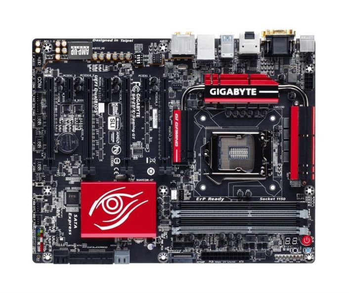 GA-Z97X-GamingGT Gigabyte Socket LGA 1150 Intel Z97 Express Chipset Core i7 / i5 / i3 / Pentium / Celeron Processors Support DDR3 4x DIMM 6x SATA 6.0Gb/s Micro-ATX Motherboard (Refurbished) GA-Z97X-Gaming GT