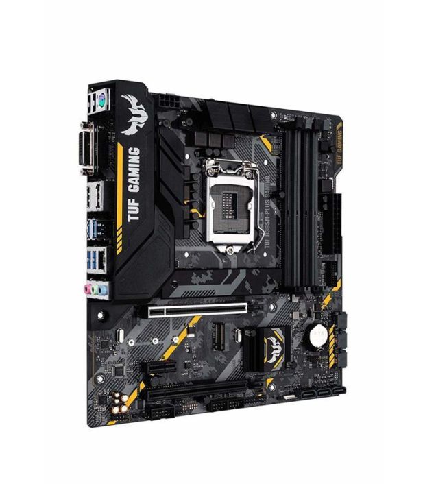 90MB11P0-M0EAY0 ASUS TUF B365M-PLUS GAMING Socket LGA 1151 Intel B365 Chipset 9th/8th Generation Core / Pentium / Gold / Celeron Processors Support DDR4 4x DIMM 6x SATA 6.0Gb/s mATX Motherboard (Refurbished)