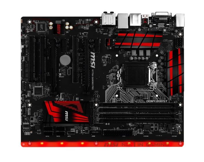 MBH17AGPR MSI H170A GAMING PRO Socket LGA 1151 Intel H170 Chipset 6th Generation Core i7 / i5 / i3 / Pentium / Celeron Processors Support DDR4 4x DIMM 6x SATA 6.0Gb/s ATX Motherboard (Refurbished)