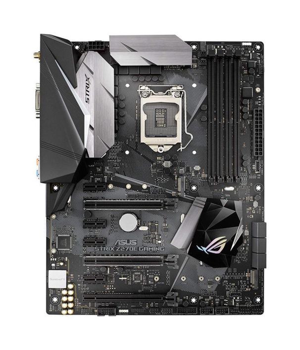 90MB0RN0-M0EAY0 ASUS ROG STRIX Z270E GAMING Socket LGA 1151 Intel Z270 Chipset Core i7 / i5 / i3 / Pentium / Celeron Processors Support DDR4 4x DIMM 6x SATA 6.0Gb/s ATX Motherboard (Refurbished)