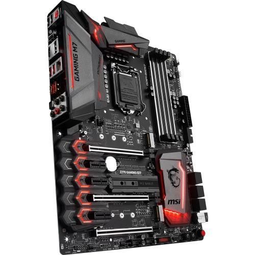 Z270 GAMING M7 MSI Socket 1151 Intel Z270 Chipset 7th/6th Generation Core i7 / i5 / i3 / Pentium / Celeron Processors Support DDR4 4x DIMM 6x SATA 6.0Gb/s ATX Motherboard (Refurbished)