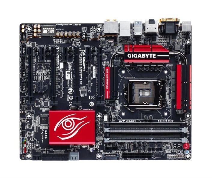 GA-Z97X-Gaming GT (rev. 1.0) Gigabyte Socket LGA 1150 Intel Z97 Express Chipset Core i7 / i5 / i3 / Pentium / Celeron Processors Support DDR3 4x DIMM 6x SATA 6.0Gb/s Micro-ATX Motherboard  (Refurbished)