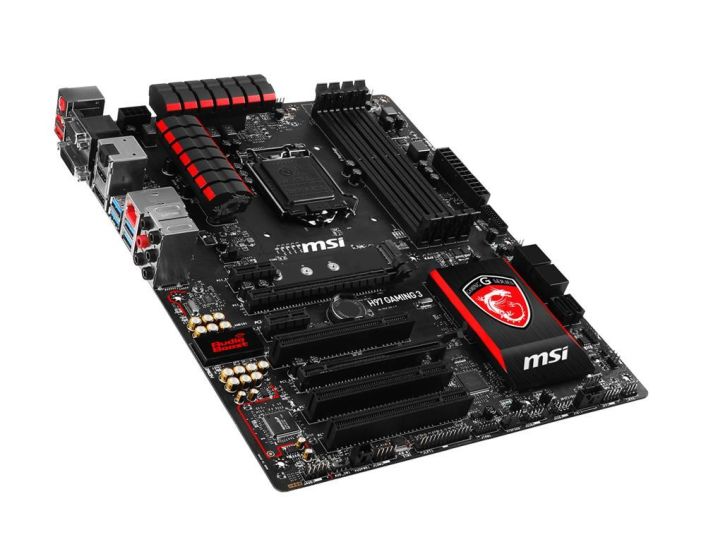 7918-002R MSI H97 GAMING 3 Socket LGA 1150 Intel H97 Chipset 4th/5th Generation Core i7 / i5 / i3 / Pentium / Celeron Processors Support DDR3 4x DIMM 6x SATA 6.0Gb/s ATX Motherboard (Refurbished)