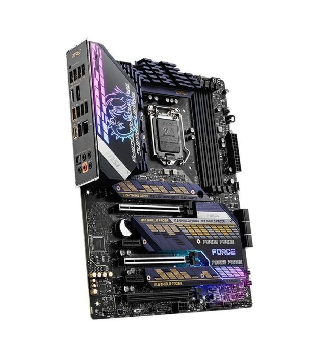 MPG Z590 GAMING FORCE MSI Socket LGA 1200 Intel Z590 Chipset Core i9 Processors Support DDR4 4x DIMM 6x SATA3 6.0Gb/s ATX Motherboard (Refurbished)