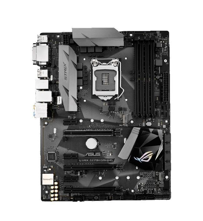 Z270H ASUS ROG STRIX GAMING Socket LGA 1151 Intel Z270 Chipset Core i7 / i5 / i3 / Pentium / Celeron Processors Support DDR4 4x DIMM 6x SATA 6.0Gb/s ATX Motherboard (Refurbished)