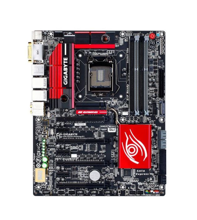 GA-Z97X-GamingG1 Gigabyte Socket LGA 1150 Intel Z97 Express Chipset Core i7 / i5 / i3 / Pentium / Celeron Processors Support DDR3 4x DIMM 6x SATA 6.0Gb/s Micro-ATX Motherboard (Refurbished) GA-Z97X-Gaming G1