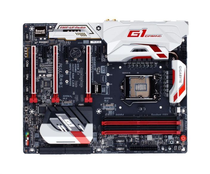 GA-Z170X-GamingGT(rev.1.0) Gigabyte Socket LGA 1151 Intel Z170 Express Chipset 7th/6th Generation Core i7 / i5/ i3 / Pentium / Celeron Processors Support DDR4 4x DIMM 6x SATA 6.0Gb/s ATX Motherboard (Refurbished) GA-Z170X-Gaming GT (rev. 1.0)