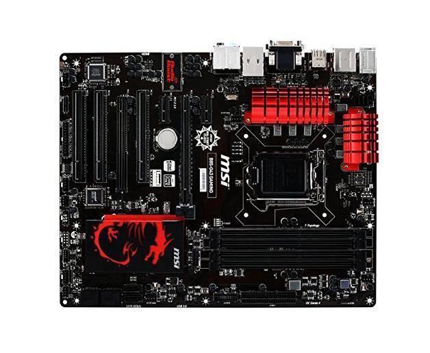 B85 Express-G43 GAMING MSI Socket LGA 1150 Intel B85 Express Chipset 4th Generation Core i7 / i5 / i3 / Pentium / Celeron Processors Support DDR3 4x DIMM 6x SATA 6.0Gb/s ATX Motherboard (Refurbished)