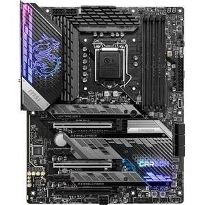 MPG Z590 GAMING CARBON WIFI MSI Socket LGA 1200 Intel Z590 Chipset Core i9 Processors Support DDR4 4x DIMM 6x SATA3 6.0Gb/s ATX Motherboard (Refurbished)