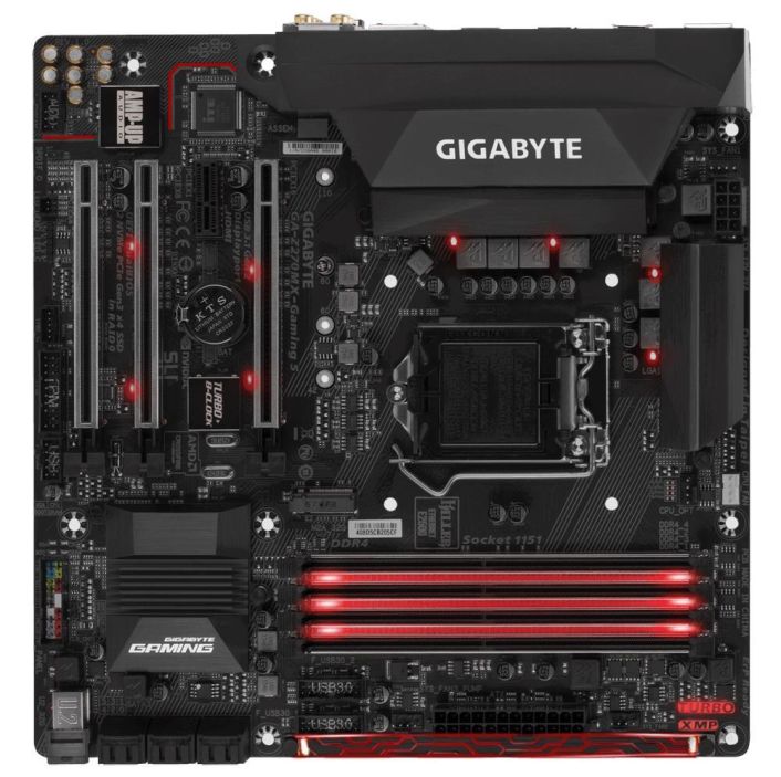 GA-Z270MX-Gaming 5 Gigabyte Socket 1151 Intel Z270 Express Chipset 7th /6th Generation Core i7 / i5 / i3 / Pentium / Celeron Processors Support DDR4 4x DIMM 6x SATA 6.0Gb/s Micro ATX Motherboard (Refurbished)