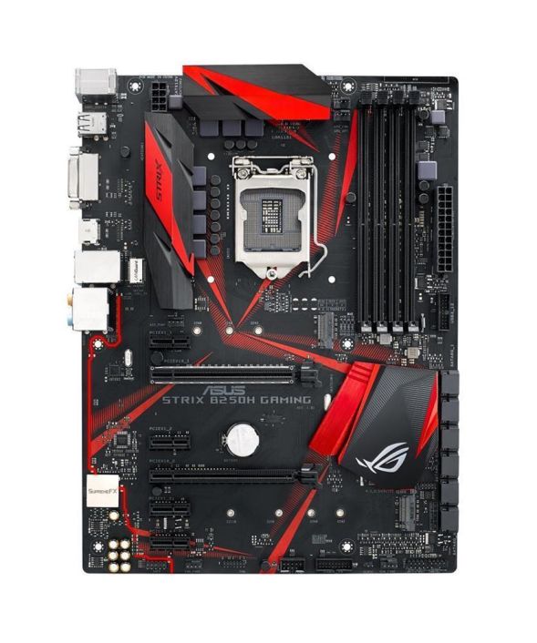 90MB0TS0-M0AAY0 ROG STRIX B250H GAMING Desktop Motherboard Intel Chipset Socket H4 LGA-1151 (Refurbished)
