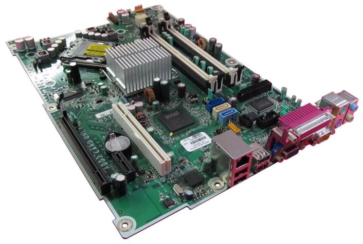 439752-002 HP System Board (Motherboard) Socket 775 for RP5700 SFF Desktop PC (Refurbished)